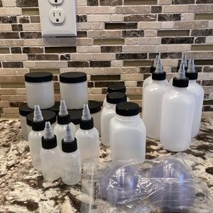 Lot of cosmetic packaging